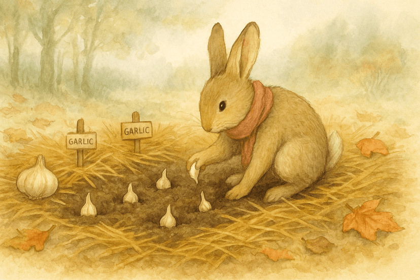 The Gentle Art of Growing Garlic