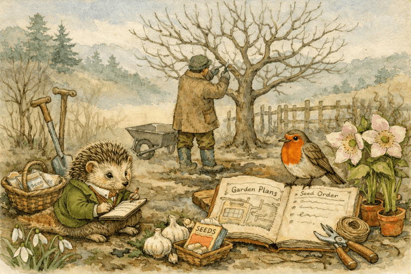 Pacific Northwest Gardening Calendar (Zone 8a–8b)