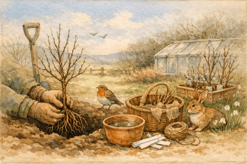 Why Late Winter Is the Secret Season for Planting Bare-Root Trees & Shrubs